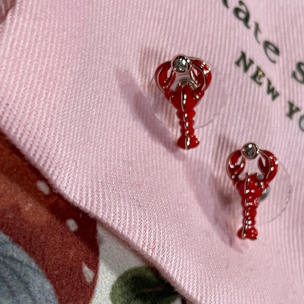 Red Lobster Earrings Kate spade
